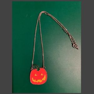 Halloween Pumpkin necklace